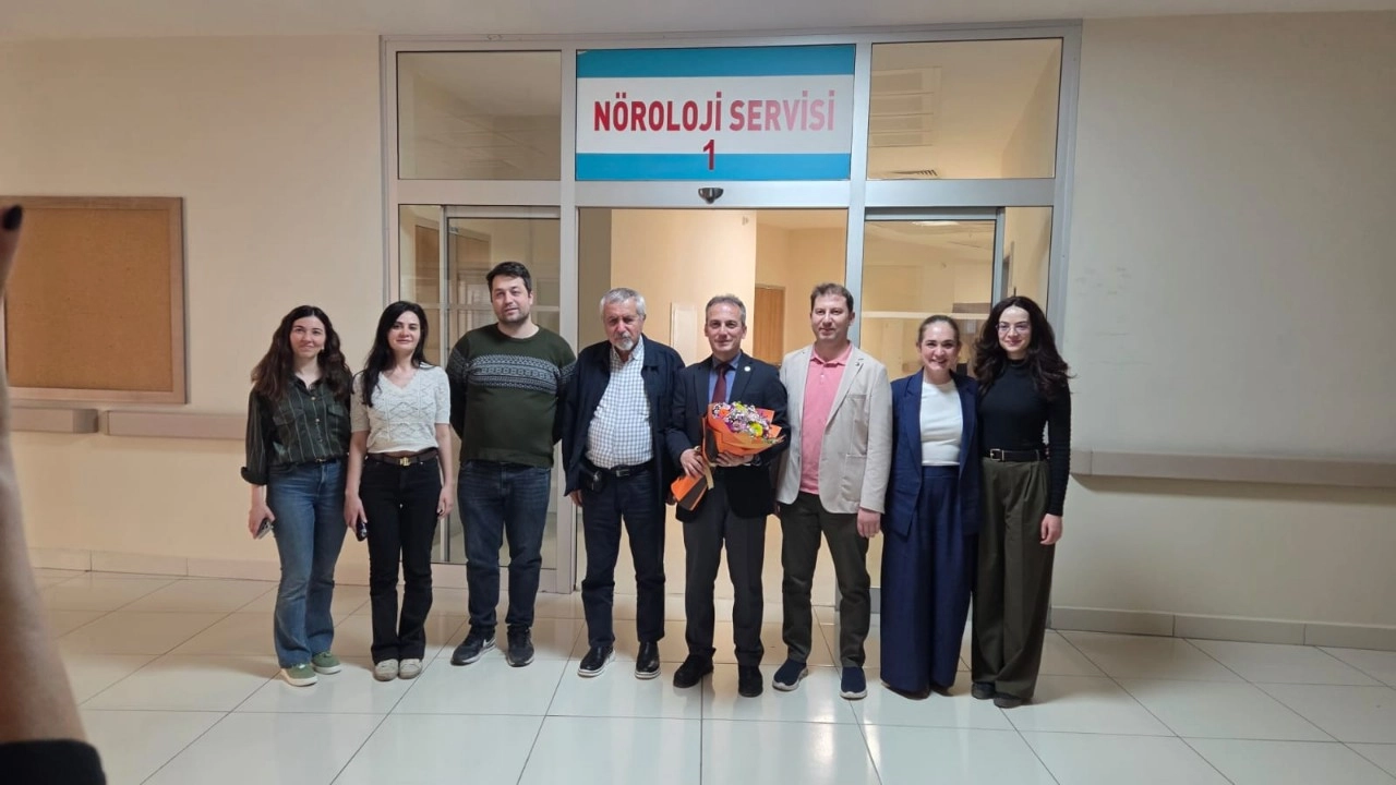 T&uuml;rk N&ouml;roloji Derneği Başkanı Terzi'den KEAH'a ziyaret